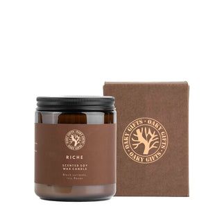 Soy wax candle "Riche"